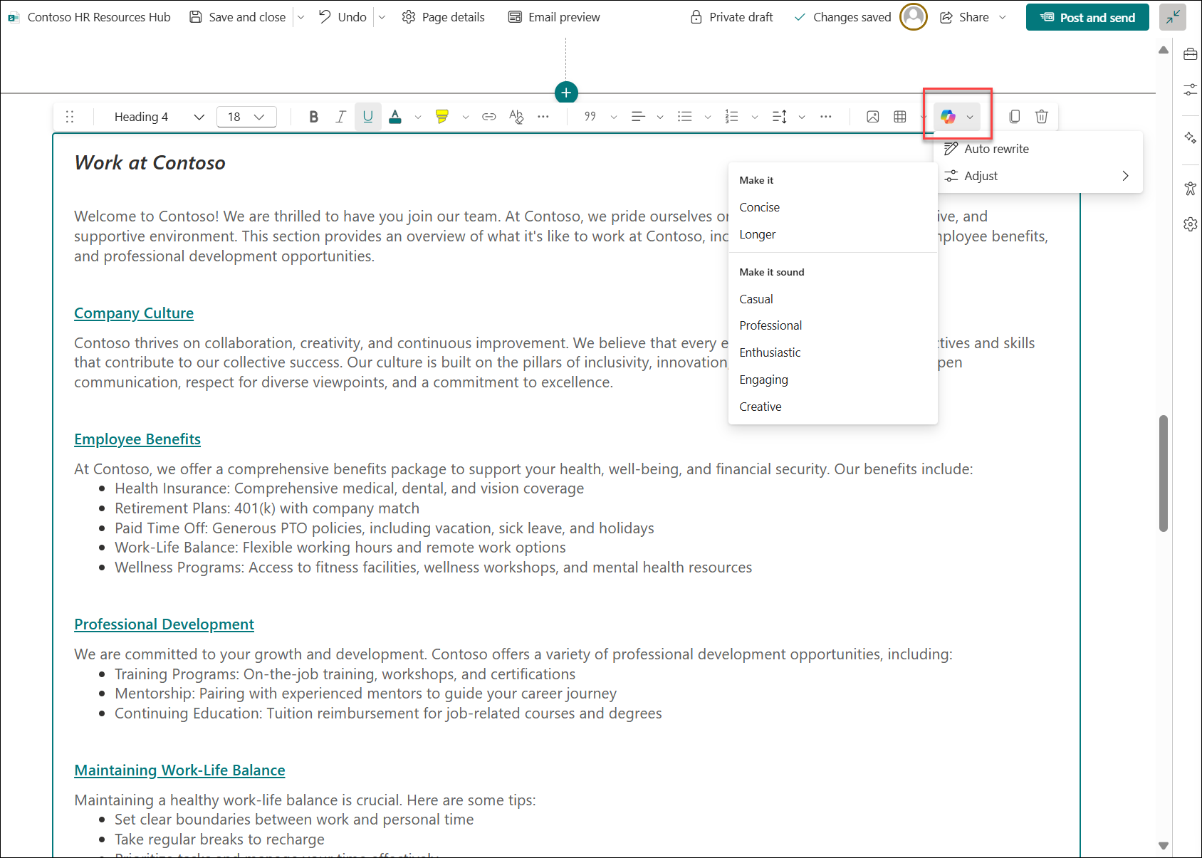 screenshot of Polish page content