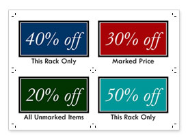 Multiple pages printed on a single sheet