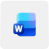 App icon for Word