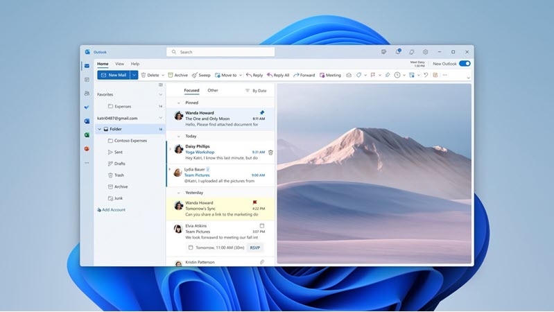 New Outlook for Windows