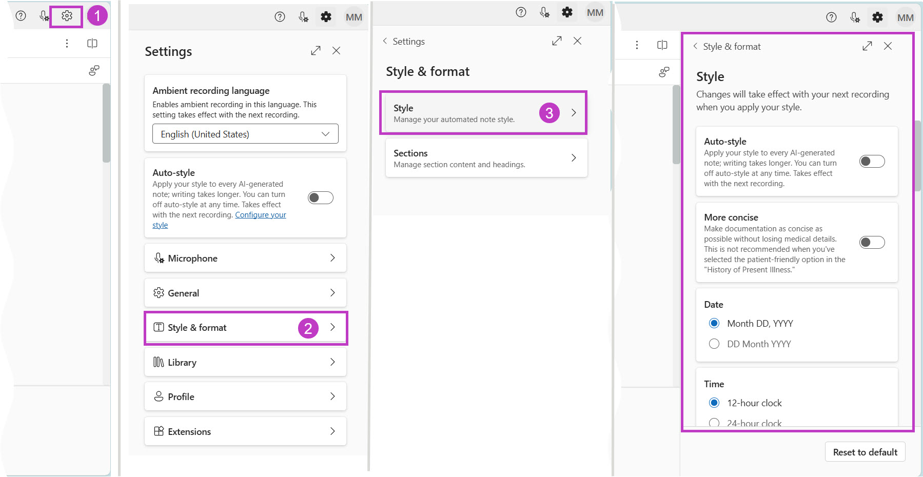Steps 1-3 discussed on left